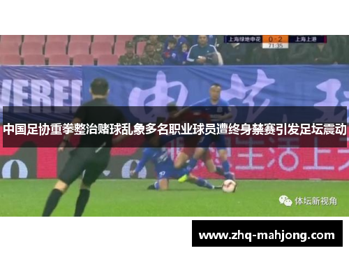 中国足协重拳整治赌球乱象多名职业球员遭终身禁赛引发足坛震动